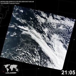 Level 1B Image at: 2105 UTC