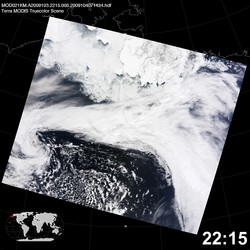 Level 1B Image at: 2215 UTC