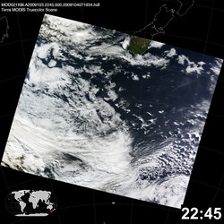 Level 1B Image at: 2245 UTC