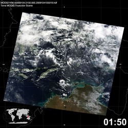 Level 1B Image at: 0150 UTC