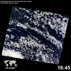 Level 1B Image at: 1645 UTC