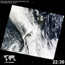 Level 1B Image at: 2230 UTC