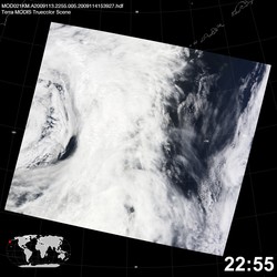 Level 1B Image at: 2255 UTC