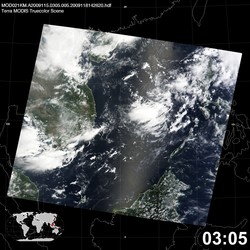 Level 1B Image at: 0305 UTC