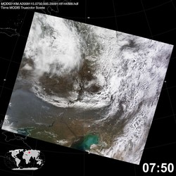 Level 1B Image at: 0750 UTC