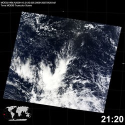 Level 1B Image at: 2120 UTC