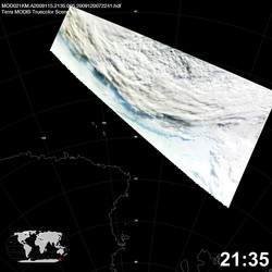 Level 1B Image at: 2135 UTC