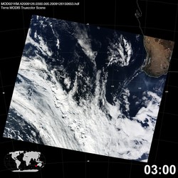 Level 1B Image at: 0300 UTC