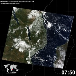 Level 1B Image at: 0750 UTC