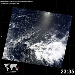 Level 1B Image at: 2335 UTC