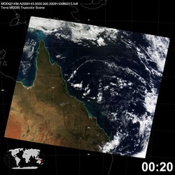 Level 1B Image at: 0020 UTC