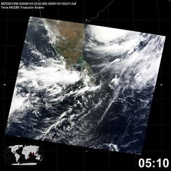 Level 1B Image at: 0510 UTC