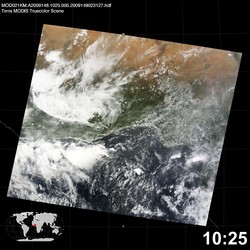 Level 1B Image at: 1025 UTC