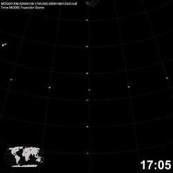 Level 1B Image at: 1705 UTC