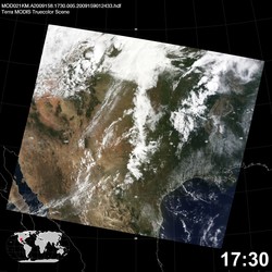 Level 1B Image at: 1730 UTC