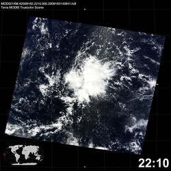 Level 1B Image at: 2210 UTC