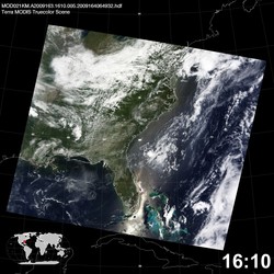 Level 1B Image at: 1610 UTC