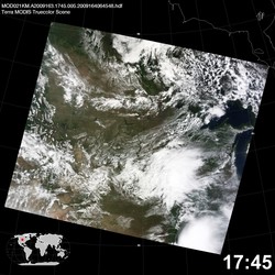 Level 1B Image at: 1745 UTC