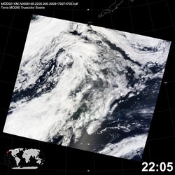 Level 1B Image at: 2205 UTC