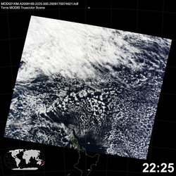 Level 1B Image at: 2225 UTC