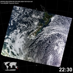 Level 1B Image at: 2230 UTC