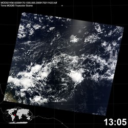 Level 1B Image at: 1305 UTC