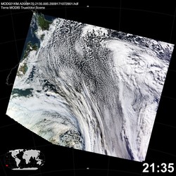 Level 1B Image at: 2135 UTC