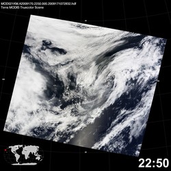 Level 1B Image at: 2250 UTC