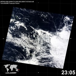 Level 1B Image at: 2305 UTC