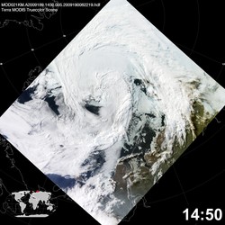 Level 1B Image at: 1450 UTC