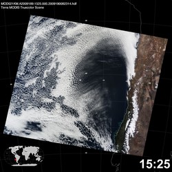 Level 1B Image at: 1525 UTC