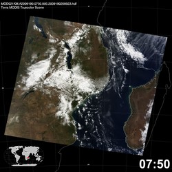 Level 1B Image at: 0750 UTC