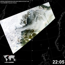 Level 1B Image at: 2205 UTC