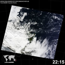 Level 1B Image at: 2215 UTC