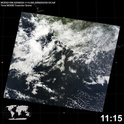 Level 1B Image at: 1115 UTC