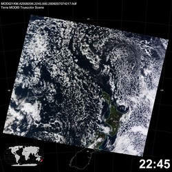 Level 1B Image at: 2245 UTC