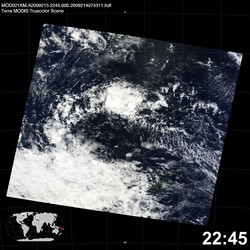 Level 1B Image at: 2245 UTC