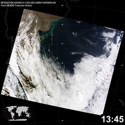 Level 1B Image at: 1345 UTC