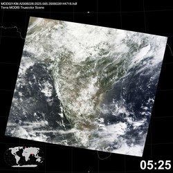 Level 1B Image at: 0525 UTC