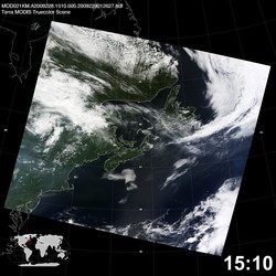 Level 1B Image at: 1510 UTC