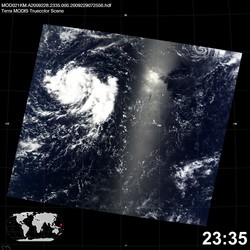 Level 1B Image at: 2335 UTC