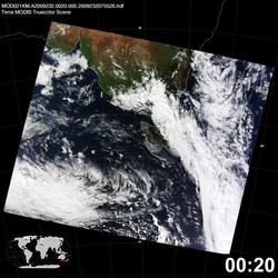 Level 1B Image at: 0020 UTC