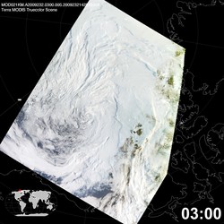 Level 1B Image at: 0300 UTC