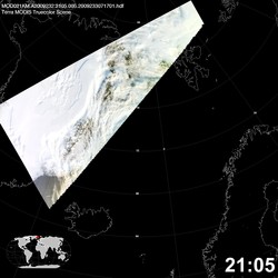 Level 1B Image at: 2105 UTC