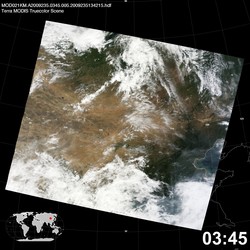 Level 1B Image at: 0345 UTC