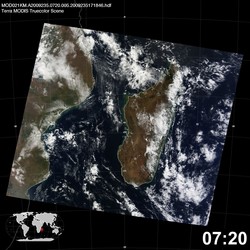 Level 1B Image at: 0720 UTC