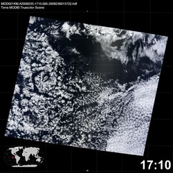 Level 1B Image at: 1710 UTC