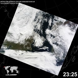 Level 1B Image at: 2325 UTC