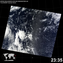 Level 1B Image at: 2335 UTC