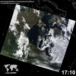 Level 1B Image at: 1710 UTC